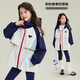 媛媛公主兒童外套2025秋裝女童洋氣連帽風(fēng)衣中大童防風(fēng)軟殼戶(hù)外運動(dòng)服