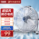 紅雙喜（RED DOUBLE HAPPINESS）趴地扇工業(yè)風(fēng)扇電風(fēng)扇落地扇地扇強力大功率鋁葉電扇餐廳工廠(chǎng)車(chē)間循環(huán)坐地扇SY 16寸旋鈕【銅芯款】超市商鋪