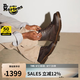 馬丁（DR.MARTENS）1460英倫男女早秋美拉德瘋馬皮棕色女工裝風(fēng)馬丁靴 深棕色 39