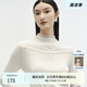 迪賽尼斯（DESIGNICE）【100%羊毛】迪賽尼斯秋冬新款內(nèi)搭打底衫女羊毛衫長袖毛衣 白色 M