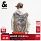 杰克·瓊斯（JACK&JONES）NBA聯(lián)名款鵜鶘隊男裝冬季新款可拆卸連帽棉服棉衣外套225409021 C38紅棕色 XL （185）