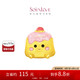 周大福SOINLOVE寶藏女孩可愛治愈甜心布丁黃金轉(zhuǎn)運珠配繩 VR1702