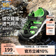 Skechers斯凱奇童鞋男童包頭涼鞋中大童沙灘鞋夏季魔術(shù)貼休閑鞋407030L