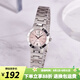 卡西歐（CASIO）手表 簡約小巧鋼帶女表 指針系列 商務學生石英表學生表考試表 LTP-1177A-4A1