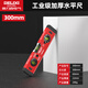 德力西電氣（DELIXI ELECTRIC）水平尺高精度靠尺帶強磁小型平水尺坡度測量平衡尺 鋁合金300mm
