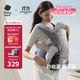 babycare腰凳嬰兒背帶透氣輕便Frap旋柄 寶寶外出抱娃神器四季通用 隕光灰