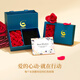 中國(guó)黃金China Gold一鹿有你黃金耳釘女足金耳飾生日禮物送女友媽媽老婆結(jié)婚紀(jì)念日 【下單即享】中國(guó)黃金精美禮盒