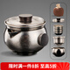 容山堂純鈦戶外旅行茶具便攜式快客杯茶具一人茶具手抓壺便攜茶具旅行裝 小企鵝防燙純鈦泡茶壺一壺兩杯
