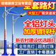 FANCYCHIC太陽能路燈農(nóng)村全套一體燈桿庭院燈超亮大功率led照明燈全自動化 主圖款 家用配置20000型號燈珠