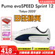 彪馬（PUMA） 田徑精英新款 彪馬Puma evoSPEED S10 男女專(zhuān)業(yè)比賽短跑釘鞋 S12/195534-01/電鍍新款 41