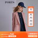 PORTS寶姿女裝春夏新品西裝外套SM8J007MWQ046 玫瑰色 XS (2)