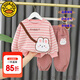 G.DUCKKIDS童裝女童秋裝套裝兒童衣服女寶寶春秋季卡通動(dòng)物衛(wèi)衣兩件套小女孩 假挎包粉色【春秋款】 110 尺碼4~5歲【100-110cm】cm