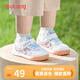 牧童斷碼清倉男寶寶學(xué)步鞋夏季新款網(wǎng)面兒童機(jī)能鞋女防滑軟底走路鞋子 蜜桃粉2338 22 根據(jù)詳情選碼