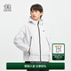 KOLON SPORT/可隆夾克 男女通用中性露營(yíng)防風(fēng)防潑水運(yùn)動(dòng)下擺抽繩防曬外套 LUJK4MT721-CR 米白 M