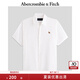 ABERCROMBIE & FITCH男裝25夏季新款經(jīng)典小麋鹿LOGO牛津紡?fù)獯疃绦湟r衫KI125-5084 白色 M (180/100A)