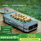 法詩緹（Fastee）電烤爐烤肉鍋電烤盤 家用電燒烤爐烤串機(jī) 2200W大功率無濃煙戶外電烤架烤串烤肉 FST-50C