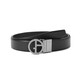 阿瑪尼（ARMANI）喬治阿瑪尼GA 新品 男士可裁剪雙面皮帶3.5cm Y2S453 YSR3X 81386 黑色