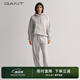 GANT/甘特春季新款女士長褲褲子純色百搭休閑學(xué)院風(fēng)束腳衛(wèi)褲運動褲 94淺灰 M