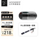 水月雨音樂膠囊PILL 藍牙耳機耳夾式AI降噪藍牙6.0真無線開放式不入耳高音質(zhì)跑步運動通話音樂耳機防掉 黑色+【黑色掛繩】