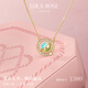 LOLA ROSE羅拉玫瑰日心說項鏈女七夕情人節(jié)禮物生日禮物女生七夕禮物女