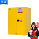 爾邁 防火防爆柜化學(xué)品安全柜存放柜工業(yè)品?；穬?chǔ)存柜110加侖 黃色
