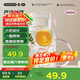 炊大皇家用高硼硅玻璃杯涼水壺冷耐熱防爆玻璃茶杯1.63L（柔花粉）