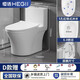 恒潔( HEGII )馬桶超漩虹吸式家用防臭防堵坐便器大沖力靜音節(jié)水坐廁 D款-7.0五孔超炫虹吸式 400mm 送貨入戶免費安裝