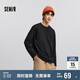 森馬（Semir）長袖T恤男純棉2025春季打底上衣純色基礎(chǔ)百搭情侶款109925101201
