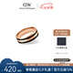 丹尼爾惠靈頓（DanielWellington）dw戒指男時(shí)尚首飾情侶對(duì)戒七夕禮物送男友DW00400317