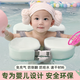 KLEYOU嬰兒游泳圈0-3歲兒童游泳圈腋下6-12個(gè)月免充氣游泳輔助裝備 嫩綠色-【A類(lèi)母嬰級】胸圍40-54CM
