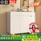 標(biāo)志衡家用鞋柜門口2024新款烤漆入戶一體大容量收納儲(chǔ)物玄關(guān)柜鞋架 高腳款104*35*100cm三門三抽 實(shí)木生態(tài)板