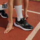 耐克宇宙一號大童透氣跑步鞋男女童NIKE COSMIC RUNNER HM4402 003黑/白/煤黑 38