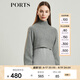 PORTS寶姿女裝 秋冬新品毛衣LL9K439LKF038 灰色 S 4