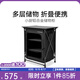 黑鹿（BLACKDEER）黑鹿小廚鋁合金儲(chǔ)物柜戶外露營(yíng)廚具便攜折疊三層收納柜 小廚鋁合金儲(chǔ)物柜