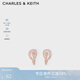 CHARLES&KEITH女士簡(jiǎn)約時(shí)尚個(gè)性耳環(huán)CK5-42120267 Rose Gold玫瑰金色