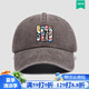 Supnba21故宮聯(lián)名中國風國潮京劇臉譜帽子棒球帽男女大頭圍帽子男小眾ins 咖啡色 可調節(jié)