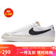 耐克NIKE板鞋男緩震經(jīng)典BLAZER LOW '77休閑鞋DA6364-101白43