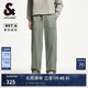 杰克·瓊斯（JACK&JONES）夏季時尚百搭水洗廓形松緊抽繩腰頭長褲牛仔褲褲子男裝225132085 E08橄欖綠 常規(guī) 32 175 W32/L32