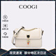COOGI包包女款2025年品牌輕奢侈女士包包生日七夕情人節(jié)禮物送女友老婆 米白色