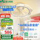 雷士（NVC）LED照明風(fēng)扇燈智控吸頂?shù)跎葻裟逃团P室搖頭無(wú)極調(diào)光36瓦包安裝