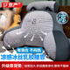 京嚴(yán)靠枕床頭靠墊床上靠枕沙發(fā)靠背墊靠墊宿舍靠枕軟包腰墊沙發(fā)抱枕 哈士奇·乳膠冰絲【床頭推薦】可拆卸靠墊+枕頭 大號【70*50*25cm】獨立內(nèi)膽可拆洗