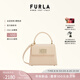 芙拉（FURLA）【七夕禮物】【明星同款】1927牛皮迷你女士手提包單肩斜挎包 裸色 MINI