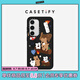 CASETIFY 烤棉花糖餅干 適用于三星Samsung Galaxy S24+ ultra 三星手機殼 磨砂黑 Samsung Galaxy S24 Ultra