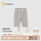 童泰（TONGTAI）女寶打底春秋兒童褲子外出休閑褲中長褲TS41Q111-DS灰色110cm