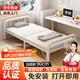 全品屋折疊床單人床午休床簡易便攜租房床醫(yī)院家用陪護(hù)床行軍床