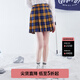 ELAND衣戀半身裙女JK學(xué)院風(fēng)少女百褶裙半身裙短裙子女夏季 黃色(30)Yellow M 165
