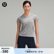 lululemon丨Swiftly Tech 女士運動短袖 T 恤 2.0 *Race LW3FQHS 石板灰/白 S /6