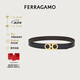 菲拉格慕（Ferragamo）男士雙面可調(diào)式GANCINI皮帶  0586940_C_105 禮物送男友（禮盒）