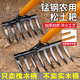 福利達(dá)耙子農(nóng)具釘耙翻地松土神器鐵耙子平地?fù)Р堇绺剞r(nóng)用工具大全爬子