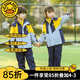 G.DUCKKIDS小學(xué)生校服兒童班服運動(dòng)服沖鋒衣春秋套裝三件套秋冬季幼兒園園服 兩件套 100